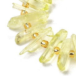 Природных кристаллов кварца бисер нитей G-F800-E12