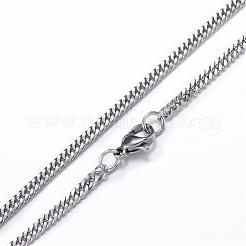 Цепочки панцирного плетения из нержавеющей стали 304&nbsp;NJEW-P147-03P