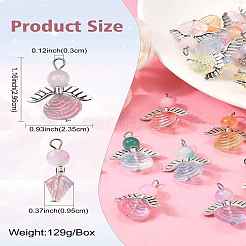 30шт стеклянные подвески&nbsp;FIND-CJ0003-36