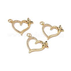 Латунные подвески из микро-паве&nbsp;KK-G439-12G