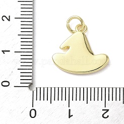 Подвески из латуни и эмали на тему Хэллоуина KK-L248-01G-08