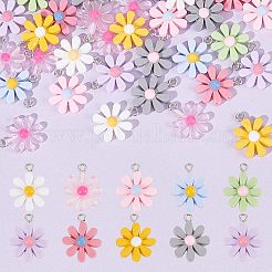 54шт 9 стиля подвески из непрозрачной и прозрачной смолы&nbsp;RESI-AR0001-38