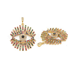 Латунные микро проложить кубического циркония подвески KK-N242-006