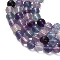 Природного флюорита бисер нитей G-L634-B04-6mm