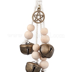 Campana colgante de hierro decoracion&nbsp;HJEW-JM02249-02