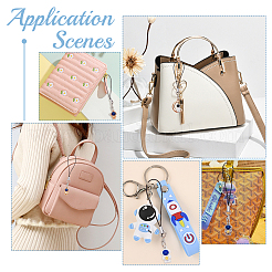 8шт 8 стиль мультяшный астронавт подвеска веревка для подвешивания&nbsp;AJEW-WR0001-44