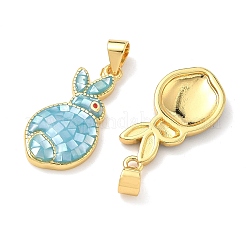 Латунь эмаль подвески&nbsp;KK-H534-06G