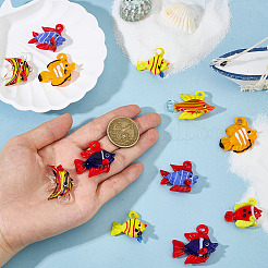 14шт 7 стиля подвески ручной работы лэмпворк&nbsp;LAMP-ME0001-19