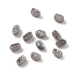 Elettrodomestici cabochon di agata naturale druzy&nbsp;G-A205-20B