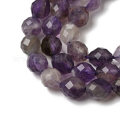 Природный аметист нитей бисера&nbsp;G-K376-F03-01