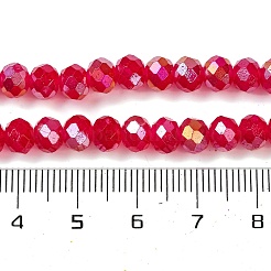 Запекание гальванических нитей стеклянных бусин X1-DGLA-A039-J10mm-B21