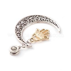 Европейские подвески из сплава в тибетском стиле&nbsp;PALLOY-JF00711