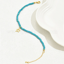 Браслеты с подвесками из натуральной бирюзы для женщин&nbsp;ET0465