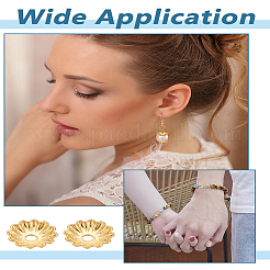 40 шт латунные крышки шарика&nbsp;KK-LP0001-55