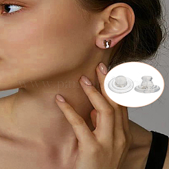 10 шт. Силиконовые гайки для ушей FIND-LP0005-63S