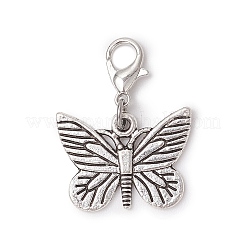 Подвеска в виде бабочки в тибетском стиле из сплава&nbsp;HJEW-JM03140