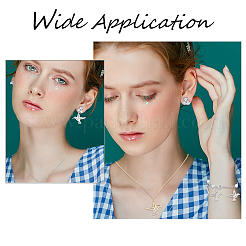 18 шт. подвески из нержавеющей стали 304 двух цветов STAS-DC0012-12