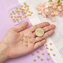 80 шт. Латунные дистанционные бусины&nbsp;KK-BBC0020-77