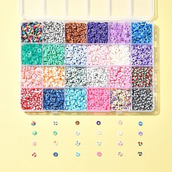 168 г 24 вида бусин ручной работы из полимерной глины CLAY-FS0001-38