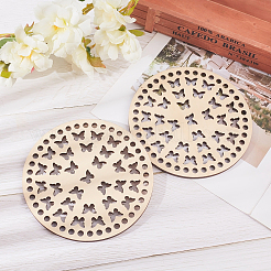 Днища деревянных корзин AJEW-WH0126-07B