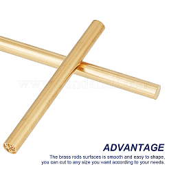 2шт односторонняя гравировальная восковая печать латунный штамп AJEW-OC0005-40F