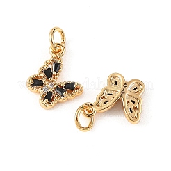 Breloques en laiton Shegrace serties de micro-pavés de zircone cubique&nbsp;XGRQ5K654-628G-H