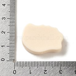 Cabochons décodés en résine opaque thème bébé&nbsp;CRES-L043-B04