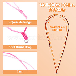 Изготовление ожерелий из нейлоновых ниток NJEW-TAC0024