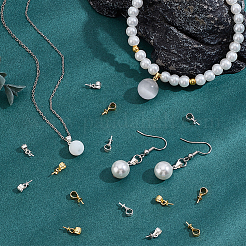 20 шт. 2 цвета 925 серебряных держателя для чашек STER-PH0003-06