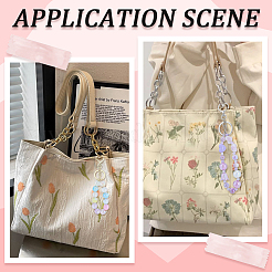 18 шт. 3-х стильные застежки из сплава для брелка&nbsp;KEYC-SP0001-49A