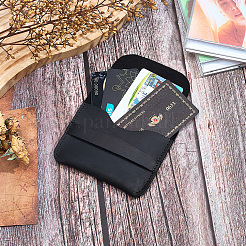 Держатели визитных карточек из коровьей кожи&nbsp;AJEW-WH20020-445B