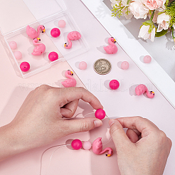 Светящиеся силиконовые бусины&nbsp;SIL-PH0001-39