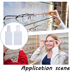 100 шт. ПВХ пустые ценники для очков&nbsp;FIND-GA0007-90