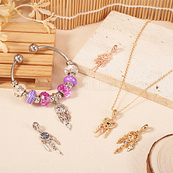 24 шт. 12 стиля подвески-подвески из сплава с покрытием на стойке в европейском стиле MPDL-TA0001-04