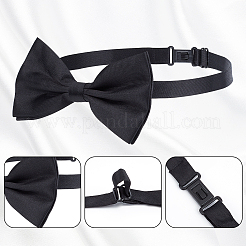 16 шт. 2-х цветные регулируемые полиэстеровые галстуки-бабочки AJEW-GA0006-74