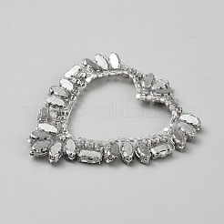 Блеск исправление горный хрусталь AJEW-WH0459-11