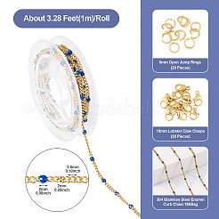 Набор для изготовления браслета-цепочки своими руками&nbsp;DIY-TA0006-12C