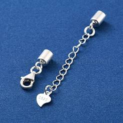 925 Panzerkettenverlängerung aus Sterlingsilber&nbsp;STER-G039-04B-S
