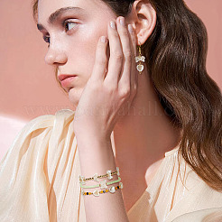 200шт бусины из искусственного жемчуга из АБС-пластика OACR-TA0003-84A