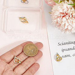 5 шт. латунные пружинные кольца-затворы&nbsp;KK-BBC0022-05