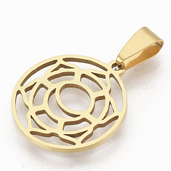 Chakra Thema 201 Edelstahl Anhänger&nbsp;STAS-N089-10G