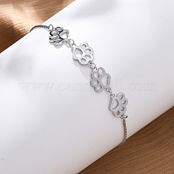 Латунные браслеты-слайдеры с цепочкой-коробкой&nbsp;BJEW-S169-01P