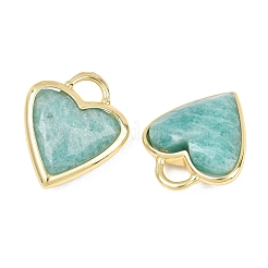 Pendenti sfaccettati in amazzonite naturale&nbsp;G-Z154-01G-03