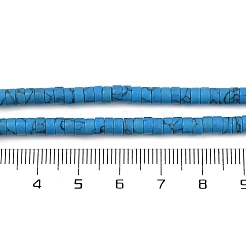 Синтетических нитей бирюзовые бусы G-H230-68B