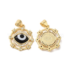 Ручной зла подвески бусины глаз&nbsp;LAMP-E034-02G-01