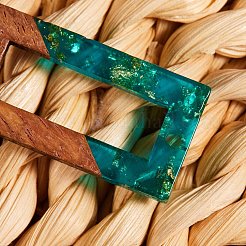 Подвески из смолы и ореха RESI-SZ0001-14