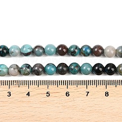 Природные хризоколлу бисер нитей&nbsp;G-K405-B01-6mm