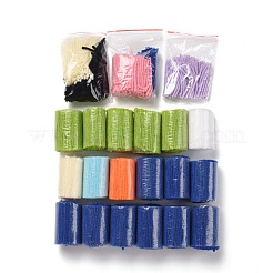 Комплект ковриков с плоскими круглыми защелками DIY-I087-04