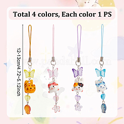 Ремешки для мобильных телефонов из стекла HJEW-DR00028