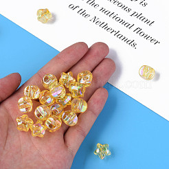 Прозрачные акриловые пуговицы с 1 отверстием MACR-S373-129-C03